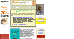 Desktop Screenshot of healthwatcher.net