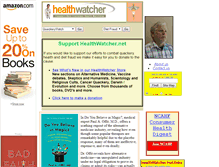 Tablet Screenshot of healthwatcher.net